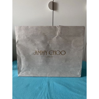 [ของแท้ 💯%]ถุงกระดาษ Jimmy Choo London มือสองสภาพดี