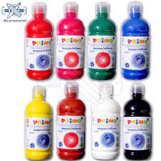 สีโปสเตอร์ Primo หลากสี ขนาด 500 ml.