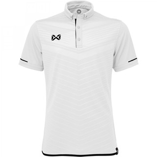 WARRIX SPORT เสื้อโปโลแขนสั้น WA-3318N (WA ขาว-ดำ)