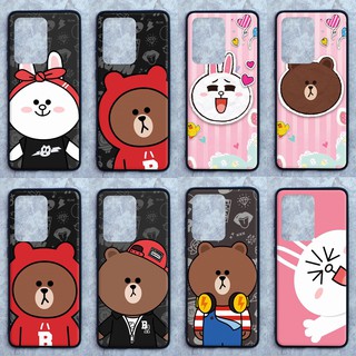 เคส Samsung  S20 Ultra  ลายหมีบราวน์  ขอบนิ่มหลังแข็ง เคสมือถือ เคสโทรศัพท์ Case