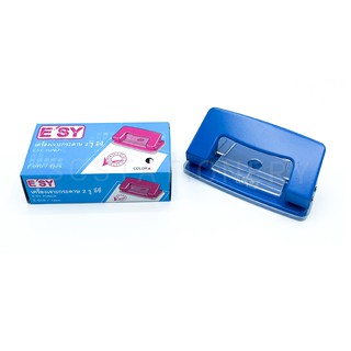 เครื่องเจาะกระดาษ 2รู เจาะได้สูงสุดถึง 5 แผ่น ESY(อีซี) NOE-010 ของแท้ 100%