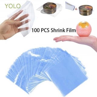 Yolo ถุงหดความร้อน PVC แบบใส กันน้ํา สําหรับสบู่อาบน้ํา
