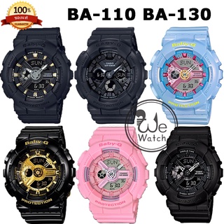 BABY-G CASIO ของแท้ รุ่น BA-110 BA-130 series รับประกัน CMG 1ปี BA BA110 BA130 BA-110-4A1DR BA-130-1ADR