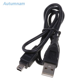 AUTU  0.8m Mini USB Cable Mini USB to Mini USB Cable 5 Pin B for MP3 MP4 Player Camera