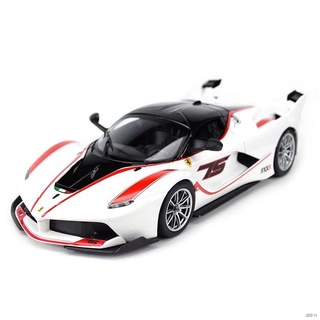 โมเดลรถยนต์ โมเดลรถเหล็ก โมเดลรถ Ferrari FXX K Burago 1/24 พร้อมส่งจาก กทม.