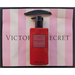 **ขวดบุบแถมถุง** Victorias Secret แบบ Body Lotion กลิ่น Bombshell Intense ใหม่แท้ 100% USA