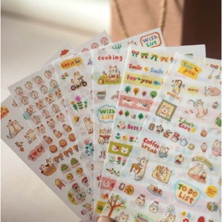 sticker lovely cat สติกเกอร์น่ารัก