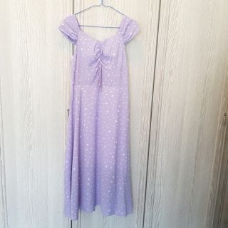 summer dress 💜เกาหลี สีม่วงพาสเทล น่ารักมากกก