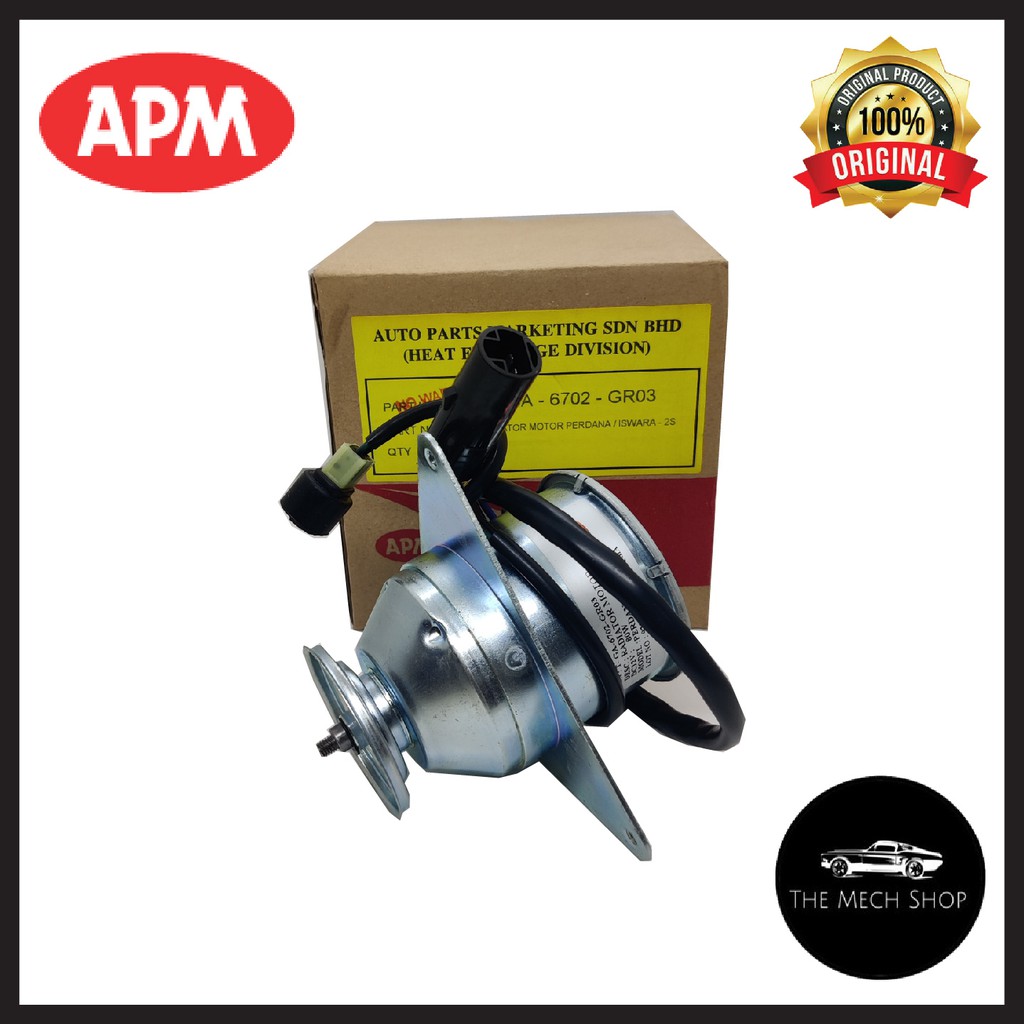 APM Proton Iswara 2001 Perdana มอเตอร์พัดลมหม้อน้ํา 3047A GA-6702-GR03
