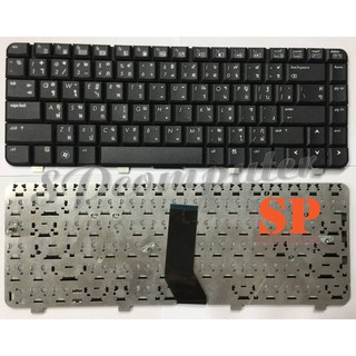 KEYBOARD HP-COMPAQ KEYBOARD COMPAQ CQ40 CQ41 CQ45 ไทย-อังกฤษ-สีดำ