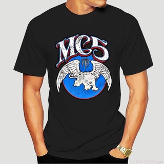 เสื้อยืดผ้าฝ้ายพิมพ์ลาย Mc5 - Divertida De Banda De Rock Para Hombre เสื้อกันหนาวแขนยาวสําหรับผู้ชาย คอกลม เสื้อยืด