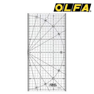 ไม้บรรทัด มีสเกล OLFA   รุ่น MQR-15x30 CM