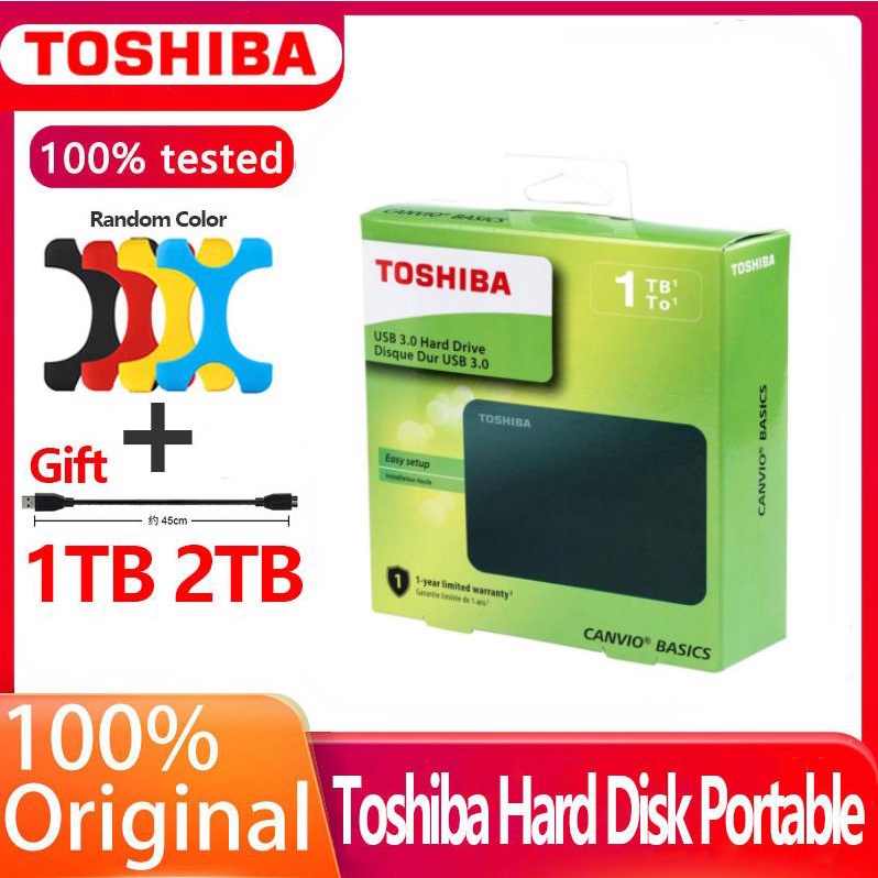 Toshiba 500GB 1TB 2TB External HDD 2.5 Portable Hard Drive Hard Disk HD Externo USB3.0 External HDD Disk