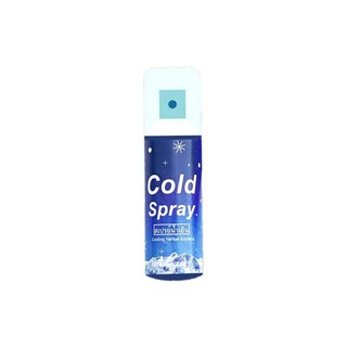Cold Spray สเปรย์น้ำเย็น Cooling Herbal Extract สูตรเย็นสบาย สะอาดๆคลีนๆ 20ml. ( 1 ขวด )