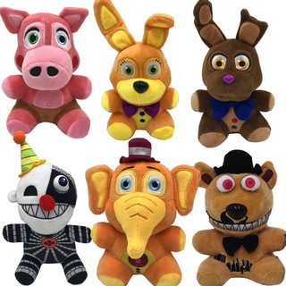 ใหม่ 20 ซม. FNAF ตุ๊กตาของเล่น Freddys สัตว์ Foxy Bonnie Bear Chica ตุ๊กตายัดไส้ ของเล่นตุ๊กตาวันเกิด