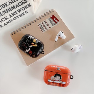 เคส AirPods Pro AirPods AirPods 2 Creative Cartoon วันพีซ One Piece ลูฟี่ Luffy Protective Silicone Case