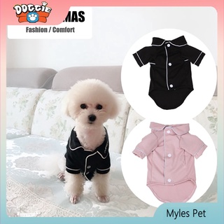 ★〓Myles Pet〓★ชุดจั๊มสูท ชุดนอน สำหรับสัตว์เลี้ยง สุนัข แมว