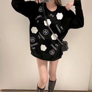 เสื้อแขนยาวแฟชั่น🌸🌸งานสวย งานสกรีน กันหนาว ใส่ได้ตลอด ไม่หนามาก