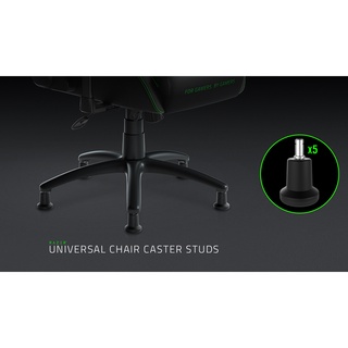 Razer Universal Chair Caster Studs [ขารองเก้าอี้เกมเมอร์]