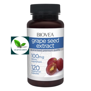 BIOVEA GRAPE SEED EXTRACT 100 mg / 120 Vegetarian Capsules