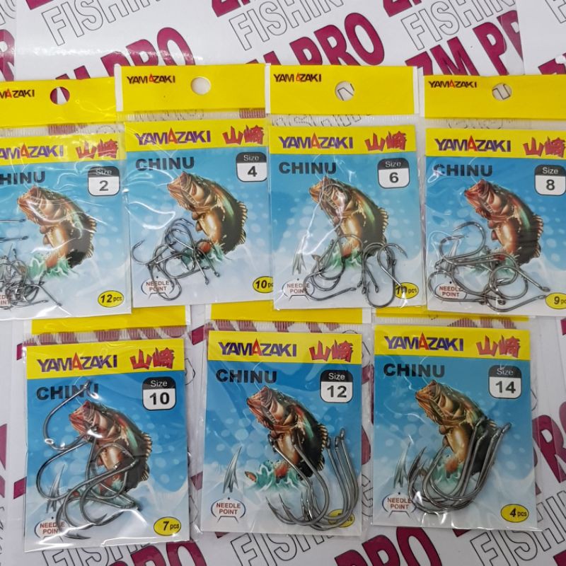 YAMAZAKI CHINU ตะขอตกปลา