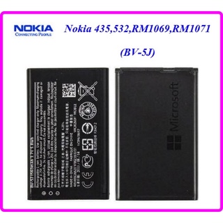 แบตเตอรี่ Nokia Lumia 435,532,RM1069,RM1071(BV-5J)