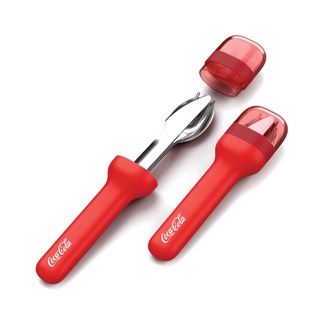 ZOKU ชุดอุปกรณ์ ช้อน,ส้อม,มีด Coca-Cola Pocket Utensils ลิขสิทธิ์แท้!