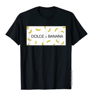 เสื้อยืดผ้าฝ้ายพรีเมี่ยม เสื้อยืด ผ้าฝ้าย พิมพ์ลายกราฟฟิค Dolce And Banana แฟชั่นฤดูร้อน สําหรับผู้ชาย