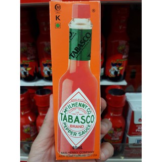 ทาบาสโก ซอสพริก 60มล.Tabasco pepper Sauce 60ml.