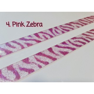 กันกระแทก surf skate แบบติดหัว-ท้าย สี Pink zebra