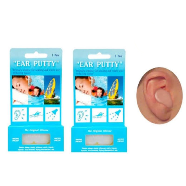 ที่อุดหูกันเสียง กันเสียง กันน้ำ ใส่ว่ายน้ำได้ที่อุดหู EAR PUTTY TK Medical