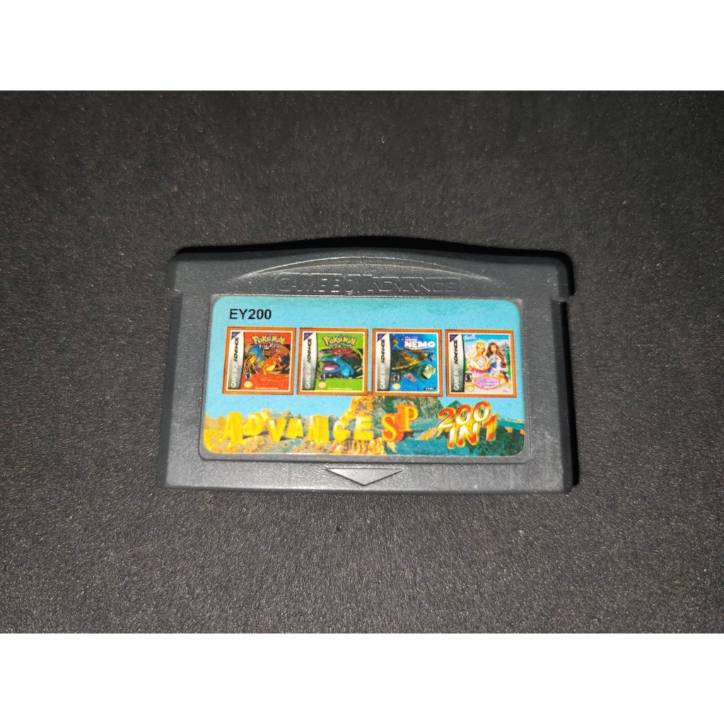 ตลับ Game boy Advance เกมส์รวม GBA 200 in 1 EY200