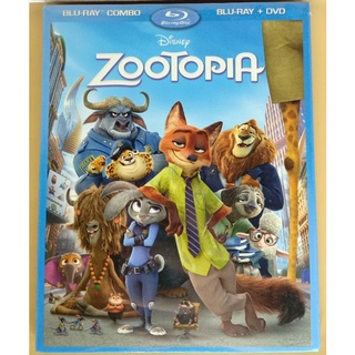 Bluray+DVD 2 ภาษา - Zootopia นครสัตว์มหาสนุก