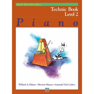 หนังสือเรียนเปียโน Alfred Basic Piano Technic 2