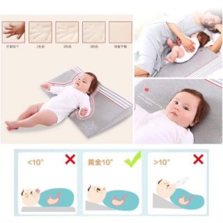 หมอนกันแหวะนม (งานส่งออกญี่ปุ่น)Sleeping pillow for baby แบรนด์ SANDESICA