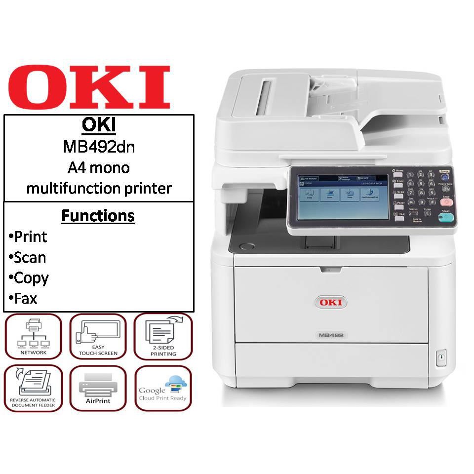 oki mb492dn