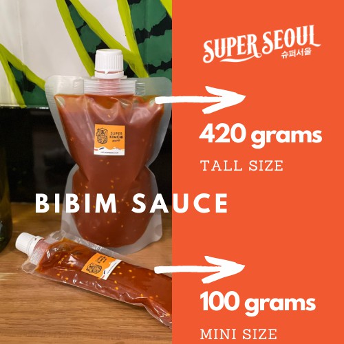 ซอสบิบิม Bibim Sauce By Super Seoul Cafe' สำหรับปรุงรส บิบิมบับ บิบิมกุกซู