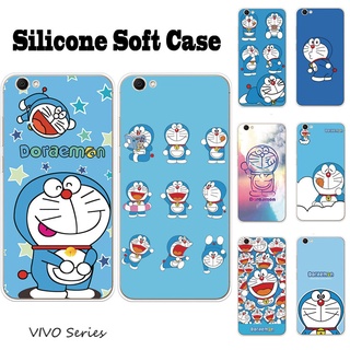 เคสโทรศัพท์มือถือ TPU ลายโดราเอมอน สำหรับ Vivo Y53 Y55 Y71 Y71i Y81 Y81i Y91 Y95 Y67 V5 V5S