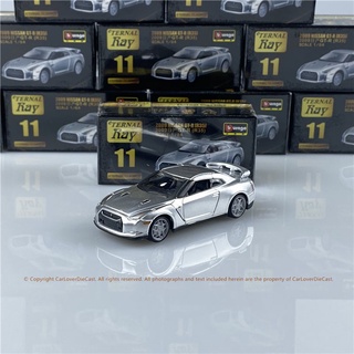 โมเดลรถยนต์อัลลอย 1:64 higher than the United States 2009 Nissan GT-R (R35) สําหรับตกแต่ง