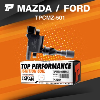 Ignition coil ( ประกัน 3 เดือน ) คอยล์จุดระเบิด MAZDA 323 PROTEGE 1.6 / FORD LASER TIERRA 1.6 / ZM-DE ตรงรุ่น - TOP P...