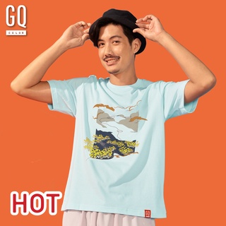 เสื้อยืดใหม่GQColor เสื้อยืดเปลี่ยนสีตามอุณหภูมิร่างกายS-3XL