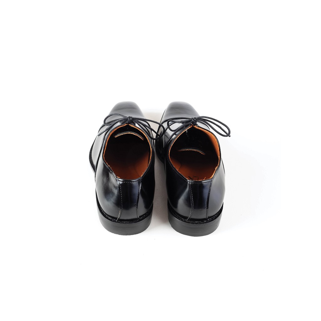 [Combo shoes+belt] All-Black LEO + Formal Reversible Belt Black & Brown
