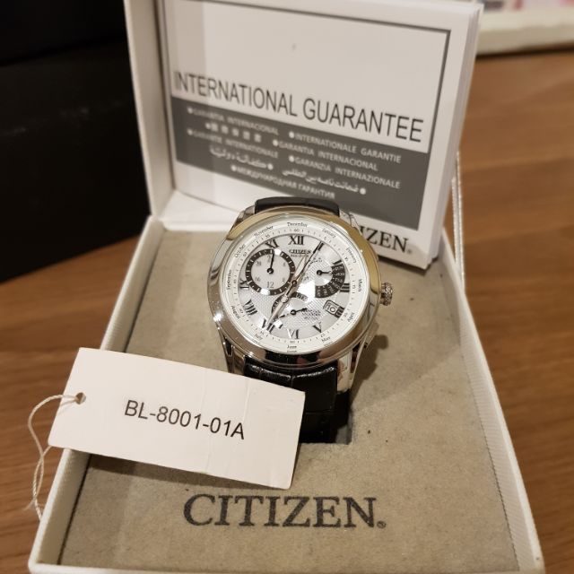 นาฬิกาข้อมือ Citizen Eco-Drive รุ่น BL8001-01A  - Perpetual Calendar