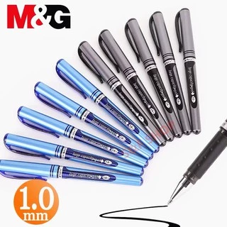 ปากกาเจล M&G AGP-13604 ขนาดเส้น1.0mm.แบบถอดฝา มี2สีให้เลือก(สีน้ำเงิน,สีดำ)ผลิตภัณฑ์คุณภาพ เครื่องเขียน(ราคาต่อด้าม)
