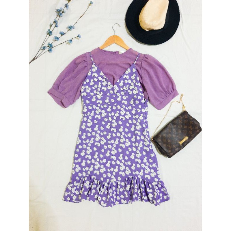 Daisy lavender dress