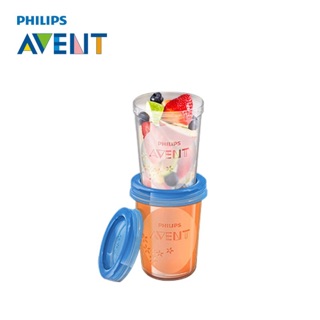 ถ้วย Via AVENT 2pcs 240ml Box Milk Powder Formula