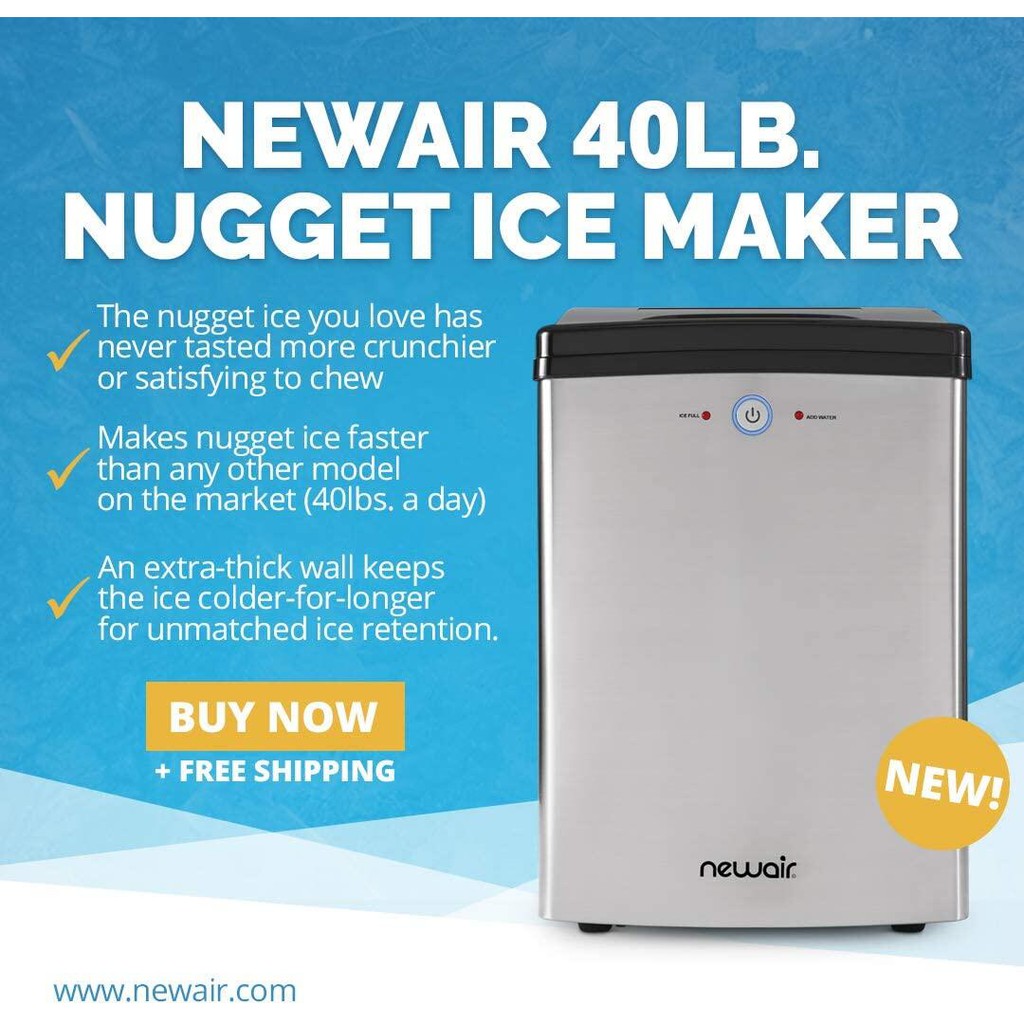 【Ready stock+100 origional】 Automatic Ice Cube Machine Ice Maker Water