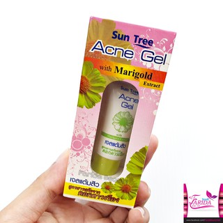 Sun Tree Acne Gel With Marigold Extract 10g ซันทรี เจลแต้มสิว