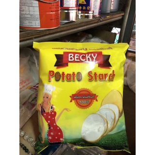 แป้งมันฮ่องกง ตรา เบ็คกี้ becky 1 kg (พร้อมส่ง)