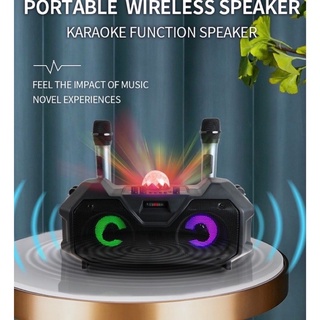 A6X ลำโพงบลูทูธ TKS-1108 ของแท้ 100%! Bluetooth Wireless Speaker Portable Speaker with Mic Support